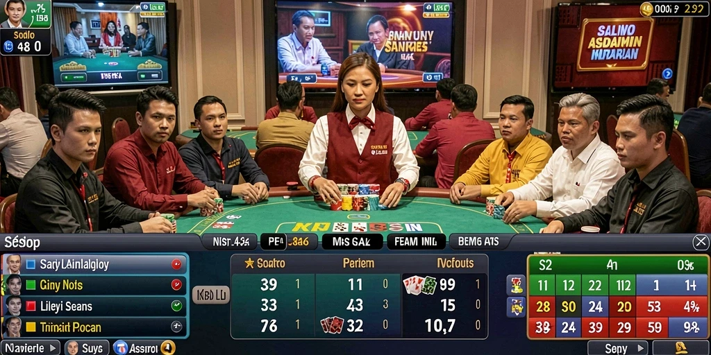 Tangkapan layar menampilkan pengalaman bermain yang mendebarkan.