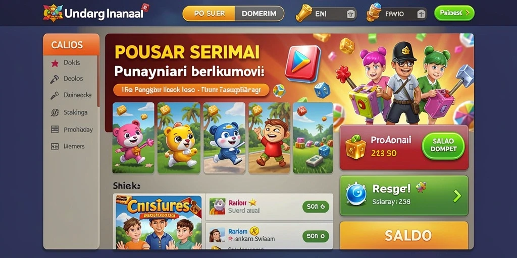 Tampilan antarmuka yang menarik dan user-friendly.