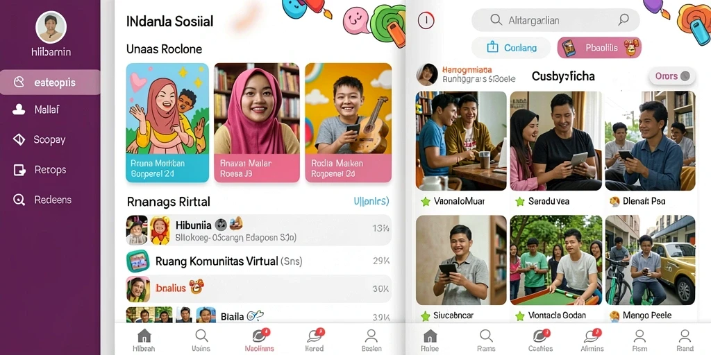 Tampilan antarmuka yang menarik dan mudah dinavigasi.