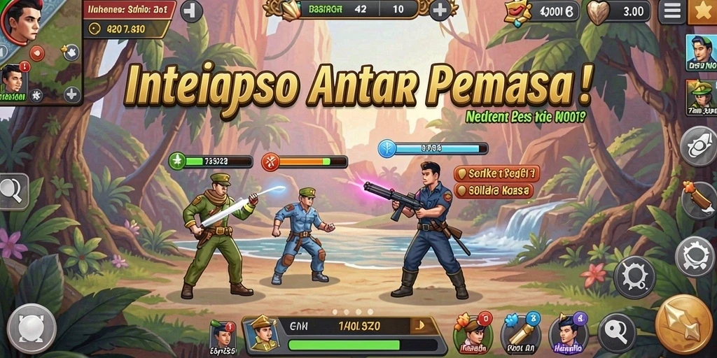 Tampilan awal yang menarik dan informatif.