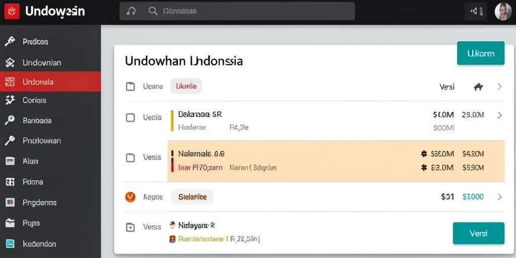 Tampilan antarmuka yang user-friendly dan menarik.