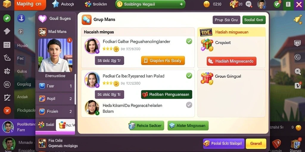 Tampilan antarmuka yang menarik dan mudah dipahami.