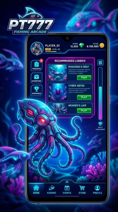 Cuplikan layar menu unduhan pt777 untuk perangkat Android